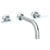 Watermark 34-2.2-DD2 Haley Wall Mounted 3 Hole Lavatory Set With 7-1/2" CTC  Spout
