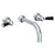 Watermark 34-2.2-H4 Haley Wall Mounted 3 Hole Lavatory Set With 7-1/2" CTC  Spout - Parent