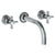 Watermark 34-2.2-S1 Haley Wall Mounted 3 Hole Lavatory Set With 7-1/2" CTC  Spout