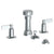 Watermark 34-4-DD2 Haley Deck Mounted 4-Hole Bidet