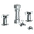 Watermark 34-4-DD3 Haley Deck Mounted 4-Hole Bidet - Parent