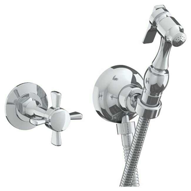 Watermark 34-4.4-B9M Haley Wall Mounted Bidet Spray Set & Progressive Mixer With 49" Hose