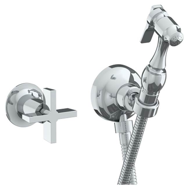 Watermark 34-4.4-DD3 Haley Wall Mounted Bidet Spray Set & Progressive Mixer With 49" Hose