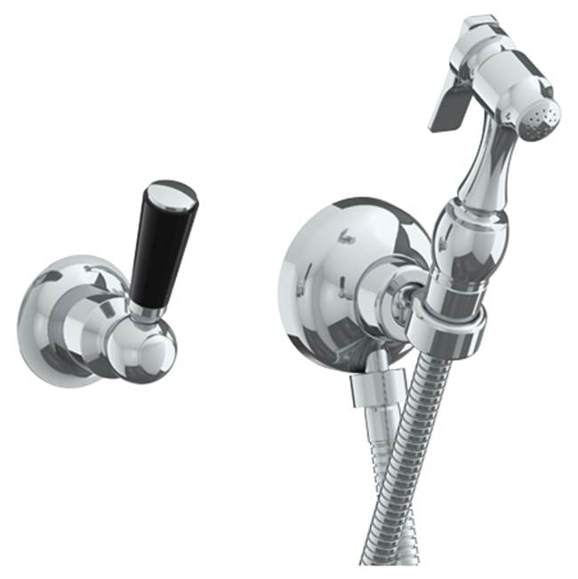 Watermark 34-4.4-H4 Haley Wall Mounted Bidet Spray Set & Progressive Mixer With 49" Hose