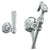 Watermark 34-4.4-S1A Haley Wall Mounted Bidet Spray Set & Progressive Mixer With 49" Hose
