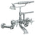 Watermark 34-5.2-B9M Haley Wall Mounted Exposed Bath Set With Hand Shower