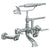 Watermark 34-5.2-DD2 Haley Wall Mounted Exposed Bath Set With Hand Shower