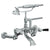 Watermark 34-5.2-H4 Haley Wall Mounted Exposed Bath Set With Hand Shower