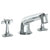Watermark 34-8-B9M Haley Deck Mounted 3 Hole Bath Set