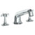 Watermark 34-8-B9M Haley Deck Mounted 3 Hole Bath Set