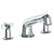 Watermark 34-8-DD3 Haley Deck Mounted 3 Hole Bath Set