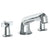 Watermark 34-8-DD3 Haley Deck Mounted 3 Hole Bath Set