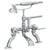 Watermark 34-8.2-DD2 Haley Deck Mounted Exposed Bath Set With Hand Shower