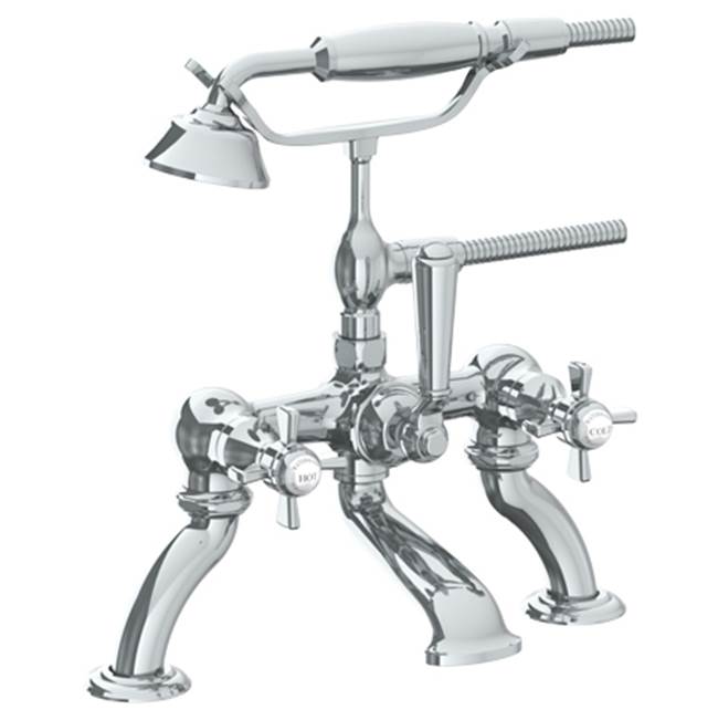 Watermark 34-8.2-S1 Haley Deck Mounted Exposed Bath Set With Hand Shower