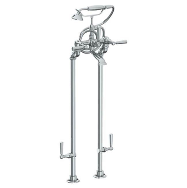 Watermark 34-8.3STP-S1A Haley Floor Standing Bath Set With Hand Shower & Shut-Off Valves - Parent
