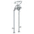 Watermark 34-8.3STP-B9M Haley Floor Standing Bath Set With Hand Shower & Shut-Off Valves - Parent