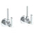 Watermark 34-MAS1-DD2 Haley Lavatory Angle Stop Kit -1/2" Compression X 3/8" Od Compression - Parent