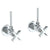Watermark 34-MAS1-DD3 Haley Lavatory Angle Stop Kit -1/2" Compression X 3/8" Od Compression - Parent