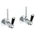 Watermark 34-MAS1-H4 Haley Lavatory Angle Stop Kit -1/2" Compression X 3/8" Od Compression