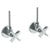 Watermark 34-MAS2-DD3 Haley Lavatory Angle Stop Kit -1/2" IPS X 3/8" Od Compression