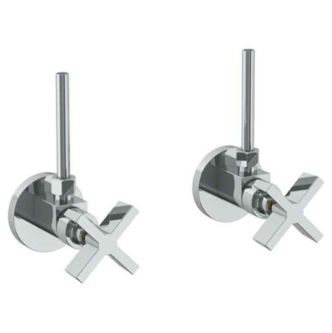 Watermark 34-MAS2-DD3 Haley Lavatory Angle Stop Kit -1/2" IPS X 3/8" Od Compression