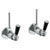 Watermark 34-MAS2-H4 Haley Lavatory Angle Stop Kit -1/2" IPS X 3/8" Od Compression
