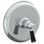 Watermark 34-P80-H4 Haley Wall Mounted Pressure Balance Shower Trim 7" Diameter