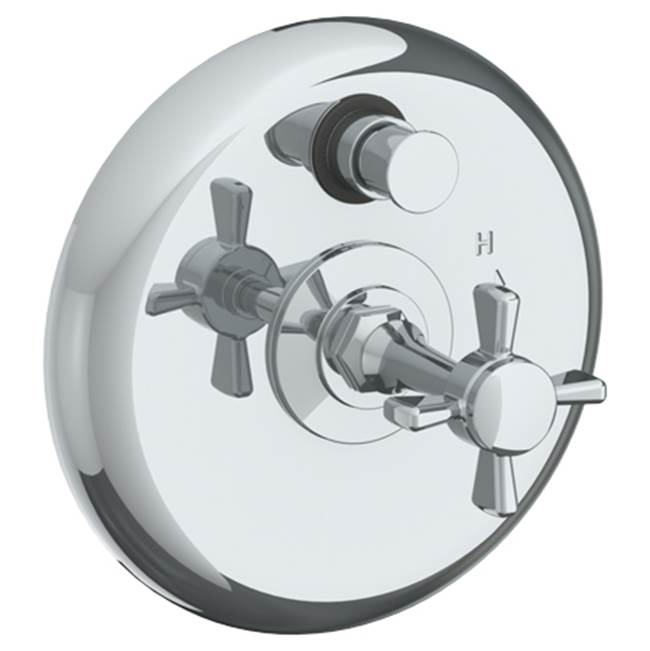 Watermark 34-P90-B9M Haley Wall Mounted Pressure Balance Shower Trim With Diverter 7" Diameter - Parent