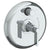 Watermark 34-P90-DD2 Haley Wall Mounted Pressure Balance Shower Trim With Diverter 7" Diameter - Parent