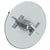 Watermark 34-T10-DD3 Haley Wall Mounted Thermostatic Shower Trim 7-1/2"
