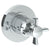 Watermark 34-T15-B9M Haley Wall Mounted Mini Thermostatic Shower Trim 3-1/2" Diameter
