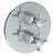 Watermark 34-T20-B9M Haley Wall Mounted Thermostatic Shower Trim With Built-In Control 7-1/2"