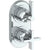 Watermark 34-T25-DD2 Haley Wall Mounted Mini Thermostatic Shower Trim With Built-In Control 3-1/2" X 6-1/4".