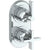 Watermark 34-T25-DD2 Haley Wall Mounted Mini Thermostatic Shower Trim With Built-In Control 3-1/2" X 6-1/4". - Parent