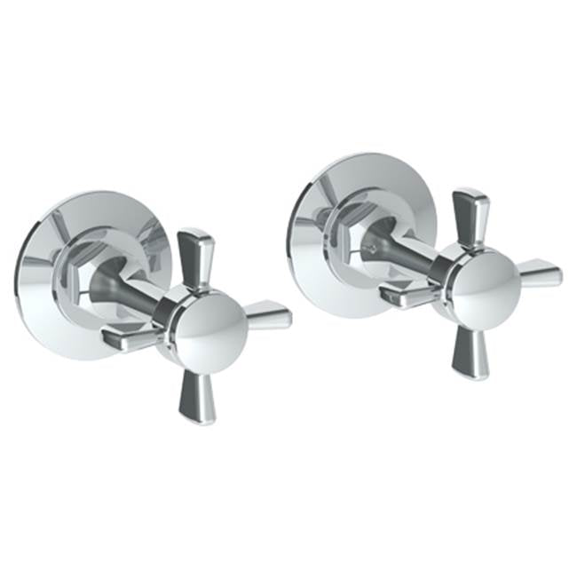 Watermark 34-WTR2-B9M Haley Wall Mounted 2-Valve Shower Trim