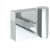 Watermark 35-0.5SQ Edge Wall Mounted Robe Hook
