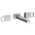 Watermark 35-2.2-ED2 Edge Wall Mounted 3 Hole Lavatory Set With 7 1/8" CTC  Spout
