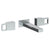 Watermark 35-2.2-ED2 Edge Wall Mounted 3 Hole Lavatory Set With 7 1/8" CTC  Spout
