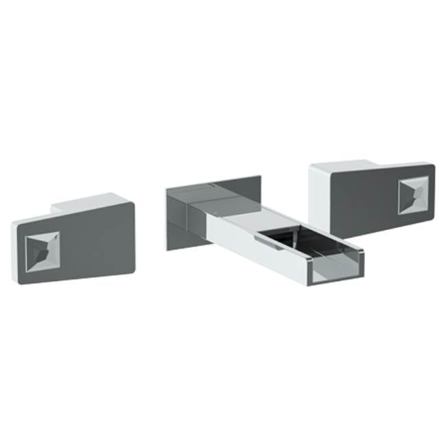 Watermark 35-2.2WF-ED3 Edge Wall Mounted 3 Hole Waterfall Lavatory Set With 6 3/8" Oa Spout - Parent
