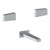 Watermark 35-5-ED1 Edge Wall Mounted 3 Hole Bath Set - Parent