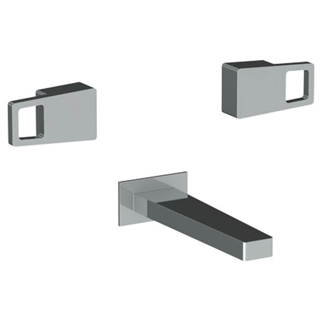 Watermark 35-5-ED2 Edge Wall Mounted 3 Hole Bath Set