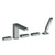 Watermark 35-8.1-ED1 Edge Deck Mounted 5 Hole Bath Set