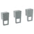 Watermark 35-WTR3-ED2 Edge Wall Mounted 3-Valve Shower Trim