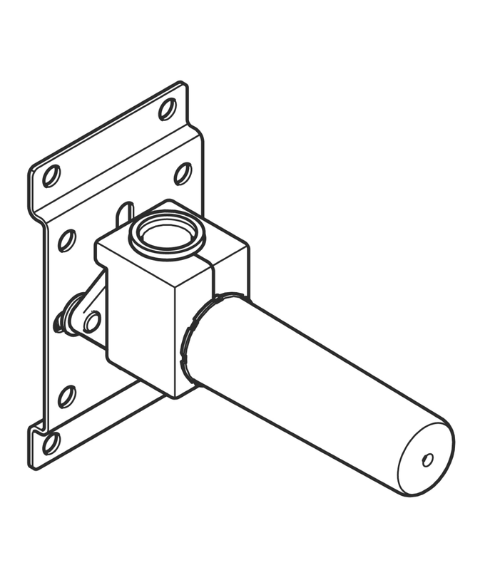 Dornbracht 35085970-900010 Concealed Wall Elbow