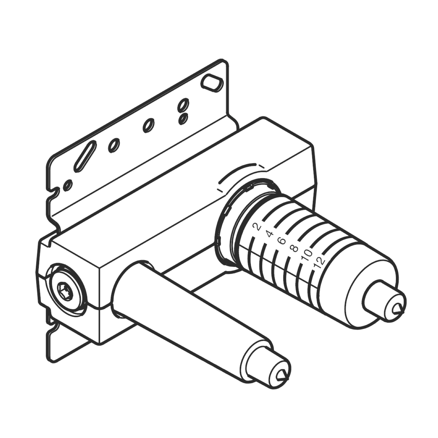 Dornbracht 35860970-900010 Rough For Wall-Mounted Faucet