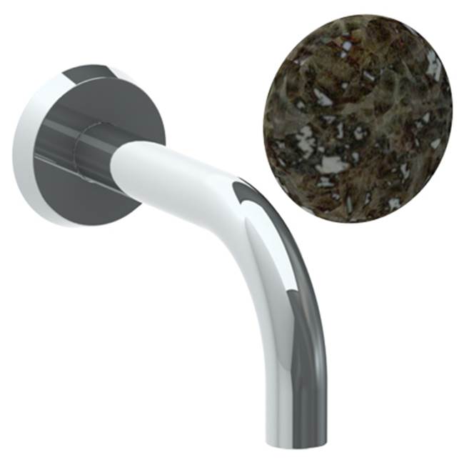 Watermark 36-1.2S-MM Zen Wall Mounted 2 Hole Lavatory Set With 6" Spout