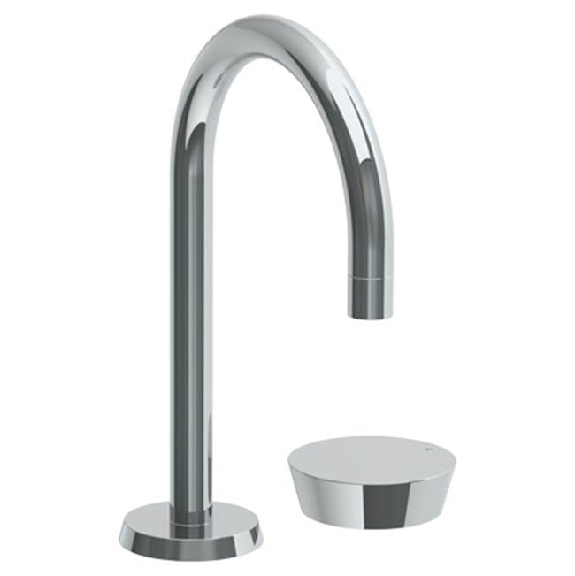 Watermark 36-1.3-BL1 Zen Deck Mounted 2 Hole Extended Gooseneck Lavatory Set