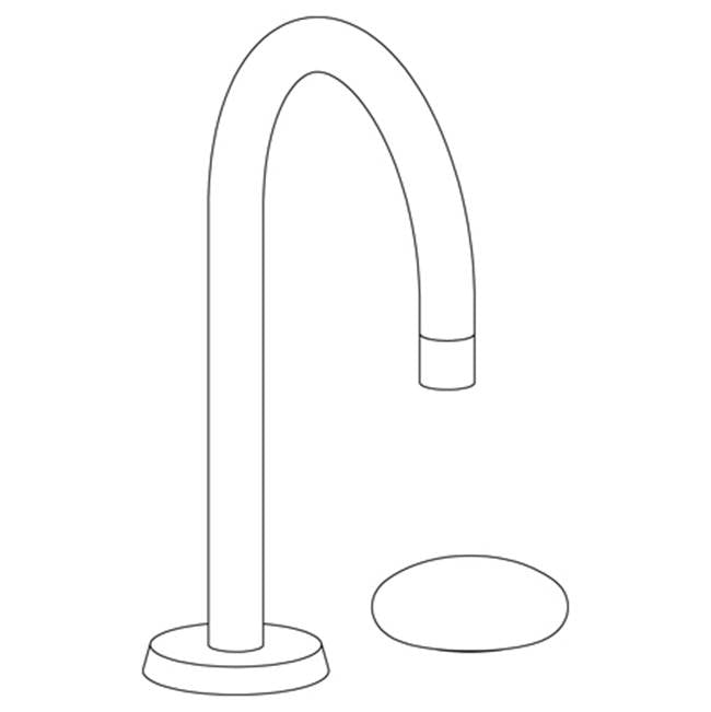 Watermark 36-1.3-HD Zen Deck Mounted 2 Hole Extended Gooseneck Lavatory Set