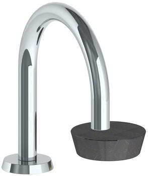 Watermark 36-1.3S-NM Zen Deck Mounted 2 Hole Gooseneck Lavatory Set