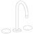 Watermark 36-2-HD Zen Deck Mounted 3 Hole Extended Gooseneck Lavatory Set - Parent